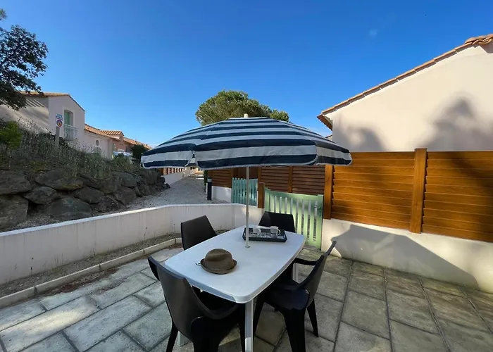 Maison 4-5 Pers A Jean De Monts Avec Piscine, Proche Et Foret - Fr-1-323-478 度假居